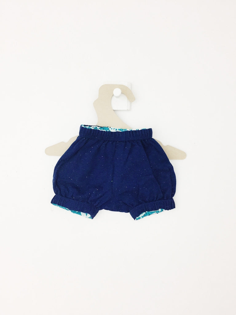 Bloomer Feuilles Bleues Réversible-Short-Tale Me