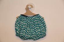 Bloomer turquoise à motifs ou Bleu Réversible-Pantalon-Tale Me