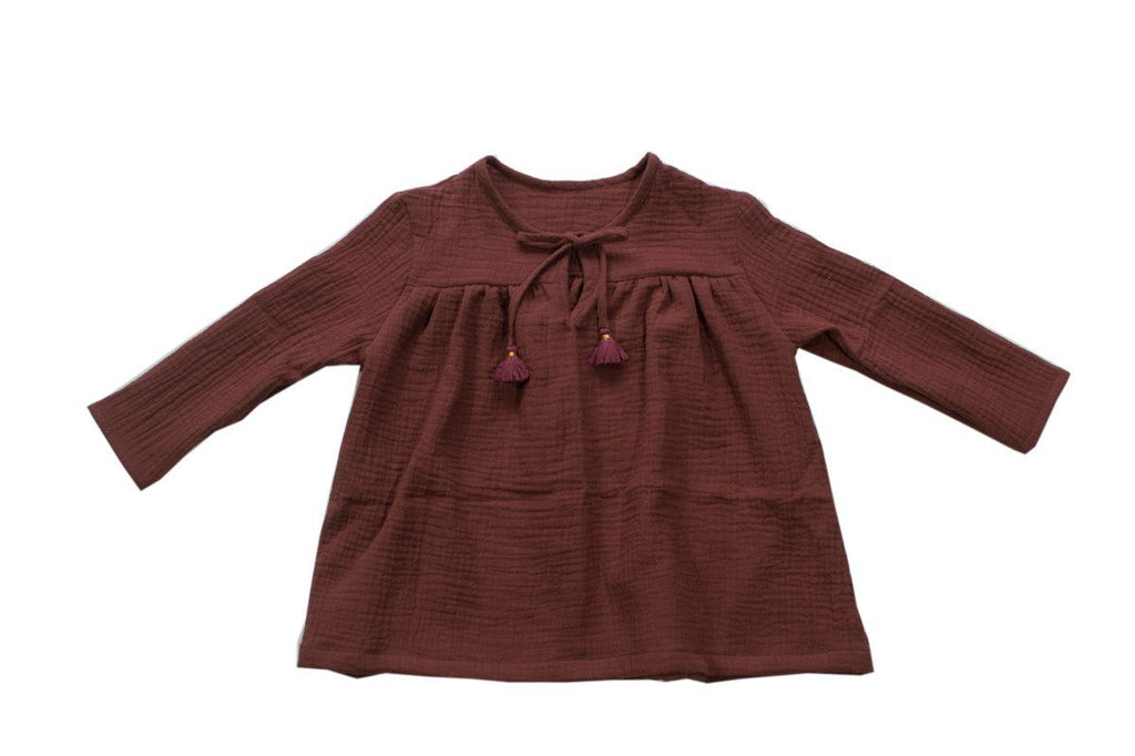 Blouse Cléo Burgundy-Robe-Tale Me