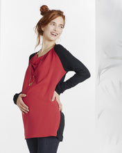 Blouse Geli Pourpre-Haut manches longues-Tale Me