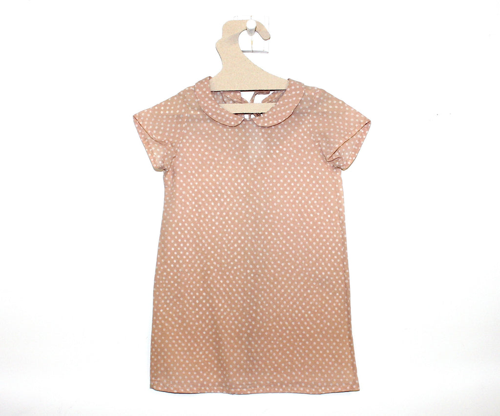 Blouse Rose A Pois Blancs-Blouse-Tale Me