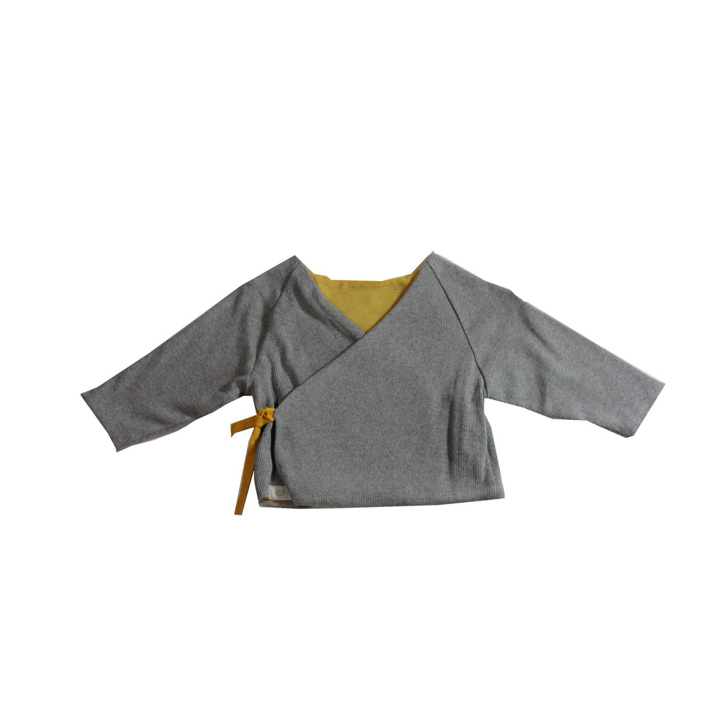 Cache-cœur Issey Gris-Gilet-Tale Me