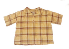 Chemise à Carreaux Jaune-Chemise-Tale Me