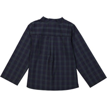 Chemise Gaspard Bleue à carreaux verts-Chemise-Tale Me