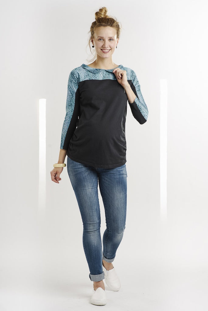 Col Claudine Wear a Story-Haut manches longues-Tale Me