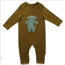 Combinaison Robot Kaki/Bleu-pyjamas-Tale Me