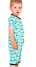 Combishort Turquoise Petits Triangles-Combishort-Tale Me