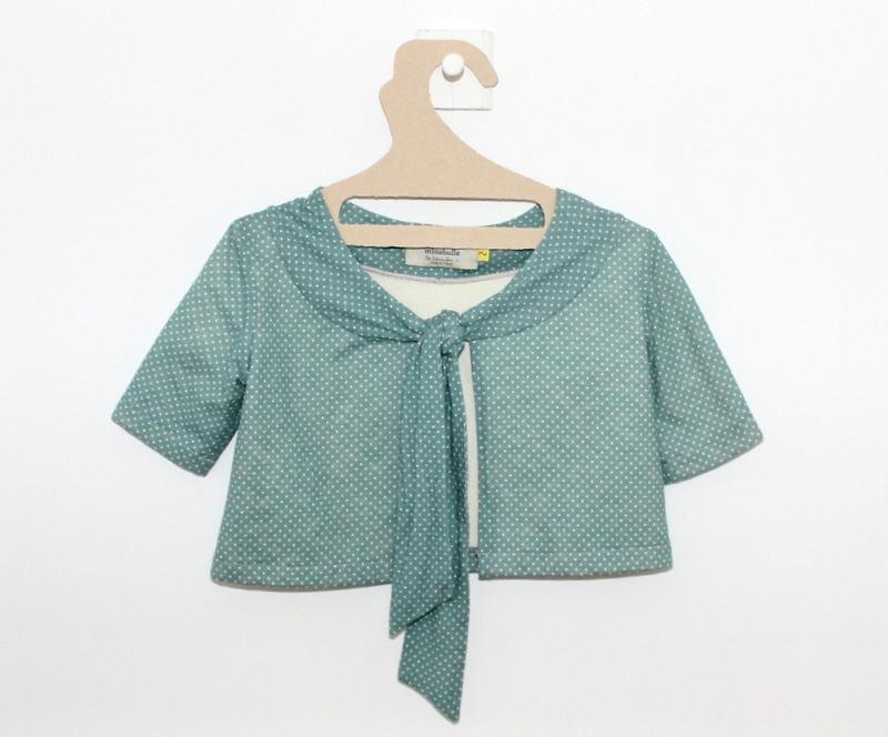 Gilet à nouer à pois-Gilet-Tale Me