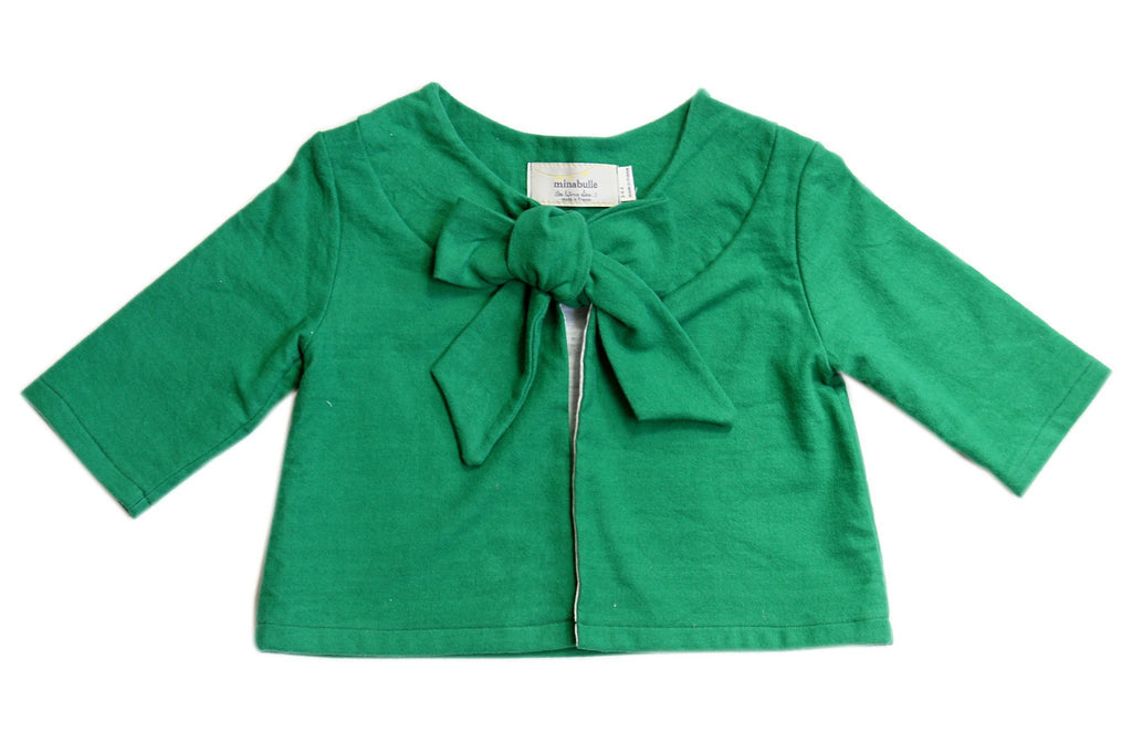 Gilet à nouer vert-Gilet-Tale Me