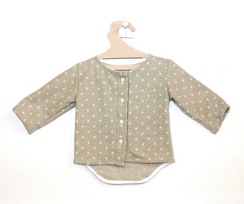 Gilet à Pois Beige Rilou-Gilet-Tale Me