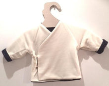 Gilet Cache-coeur Bleu Gris Réversible-Gilet-Tale Me
