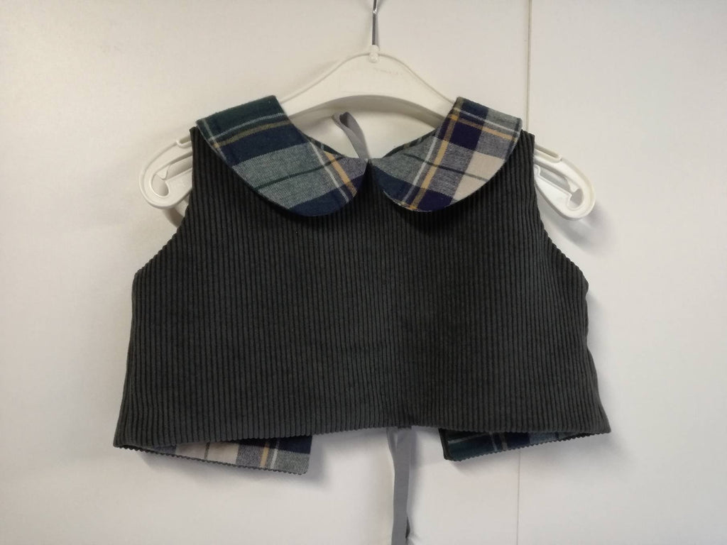 Gilet Charlie Tartan Velours-Gilet-Tale Me