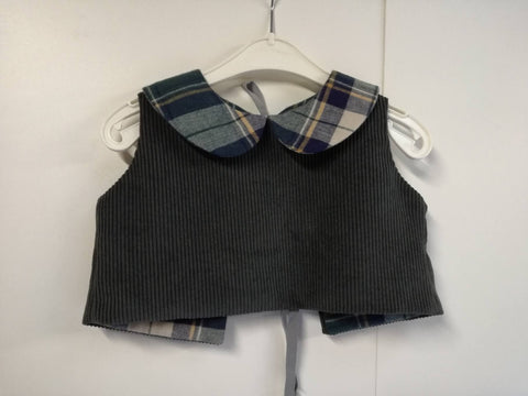 Gilet Charlie Tartan Velours-Gilet-Tale Me