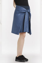 Jupe Enduite Bleu-Jupe-Tale Me