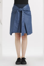 Jupe Enduite Bleu-Jupe-Tale Me