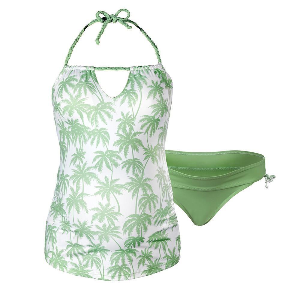 Maillot de Bain Bounty Vert 2 pièces-Maillot de bain-Tale Me
