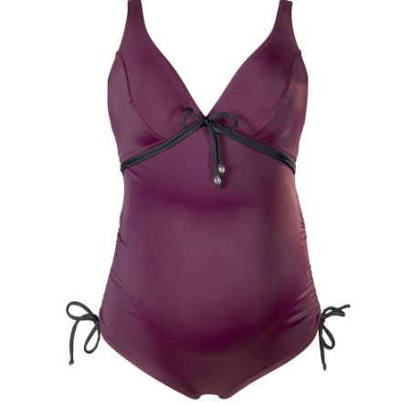 Maillot de bain Calypso bordeaux-Maillot de bain-Tale Me