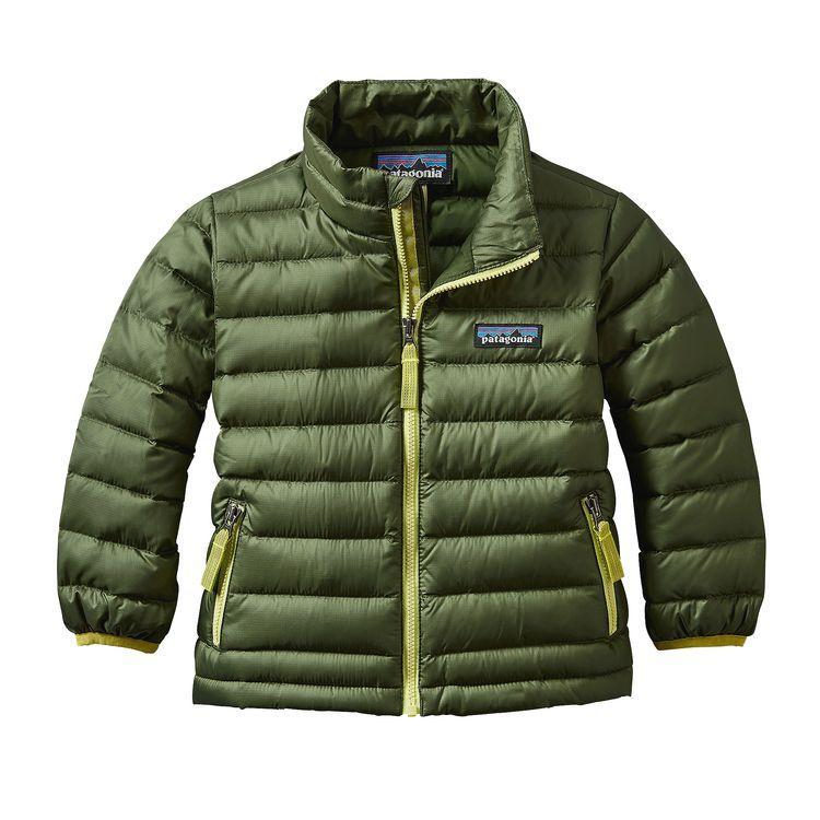 Manteau Patagonia duvet down sweater Vert-Manteau-Tale Me