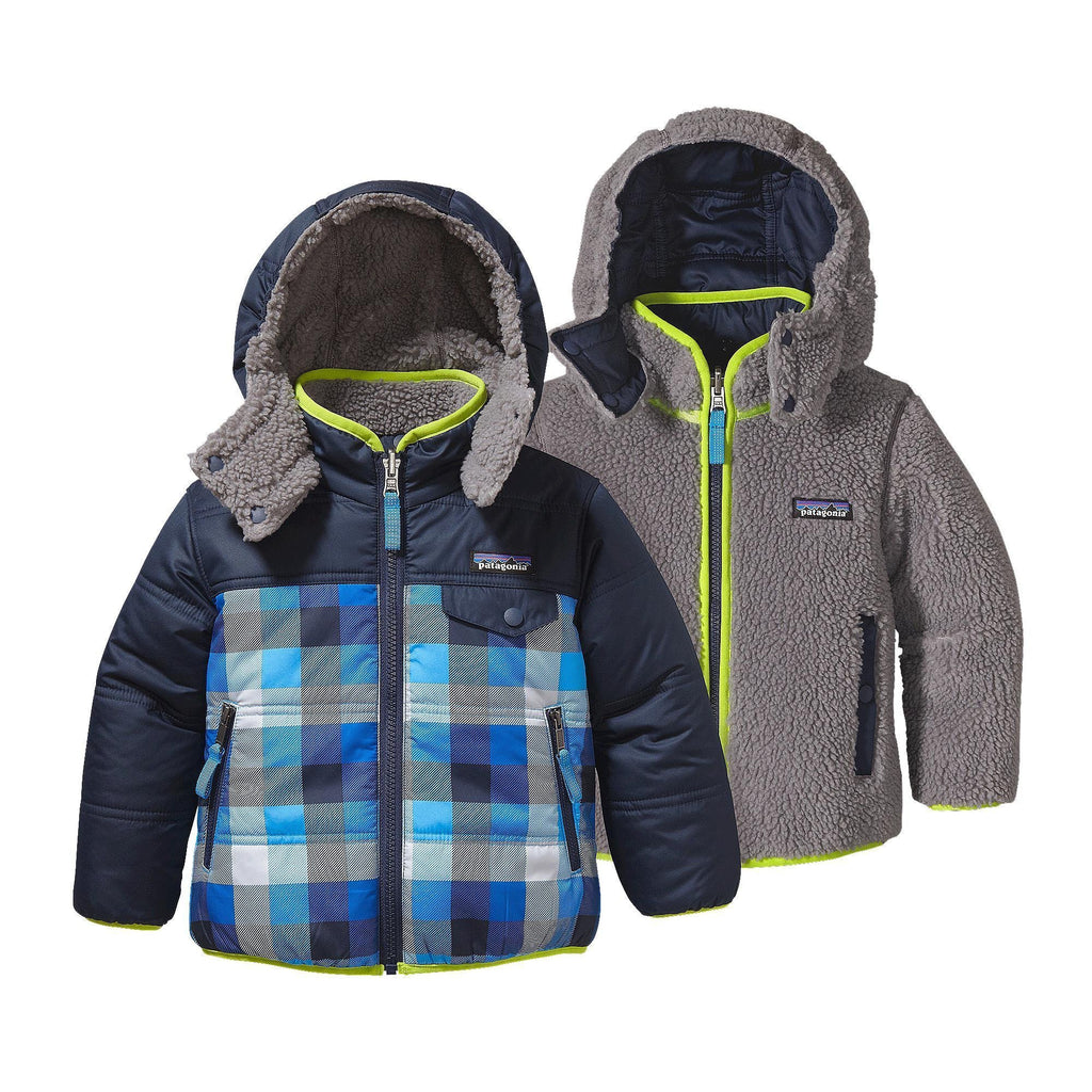 Manteau Patagonia Réversible à Carreaux-Manteau-Tale Me