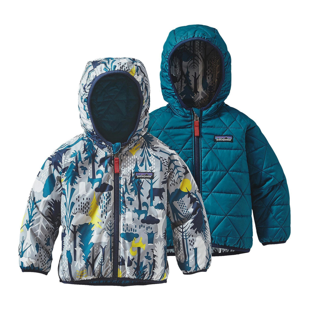 Manteau Patagonia Réversible Forêt Bleue-Manteau-Tale Me