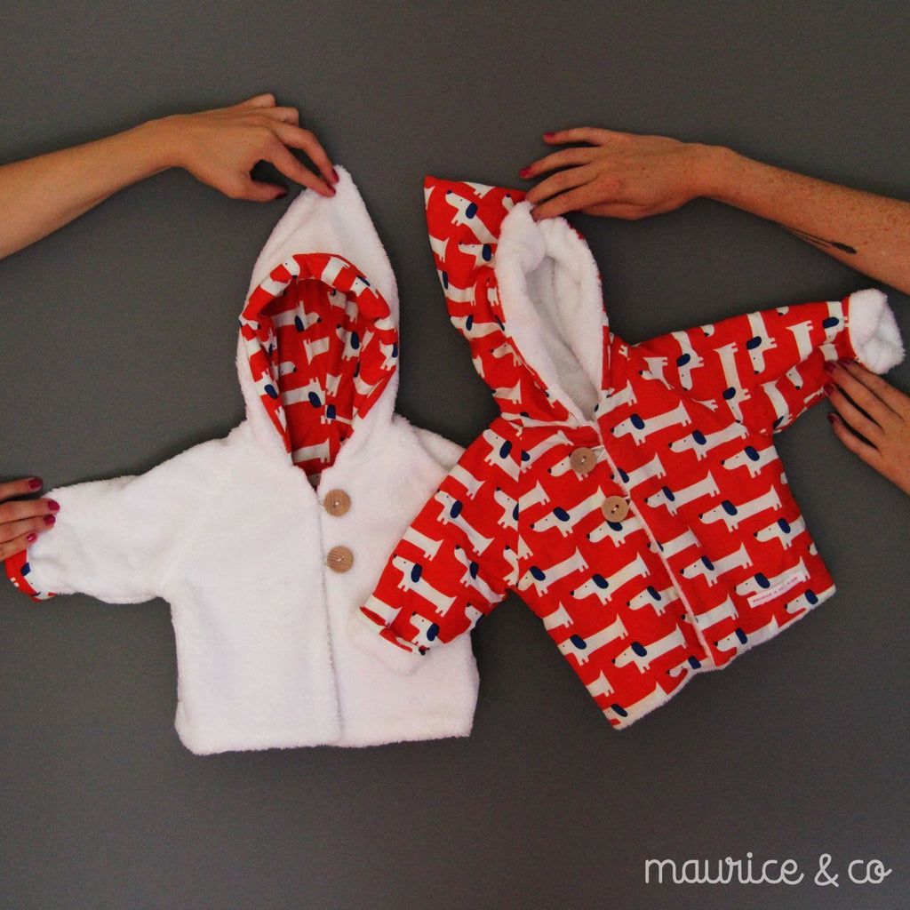 Manteau Réversible Chien 100% Bio-Manteau-Tale Me