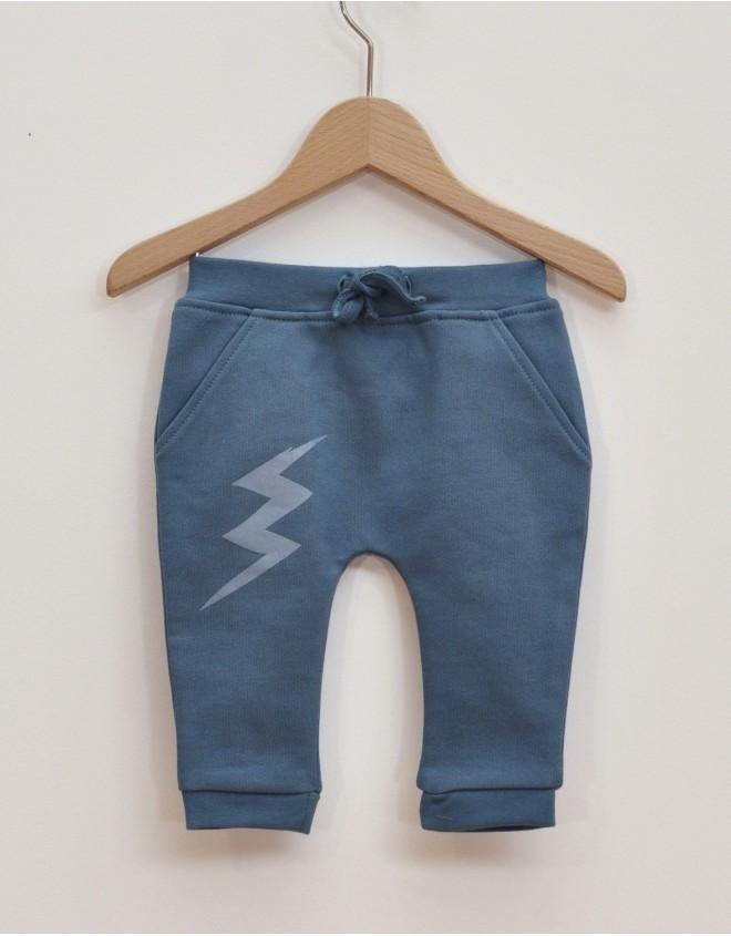 Pantalon bleu éclair-Pantalon-Tale Me