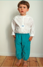Pantalon Bleu en Velours-Pantalon-Tale Me
