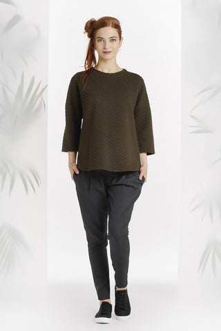 Pantalon Coupe Droite Gris-Pantalon-Tale Me