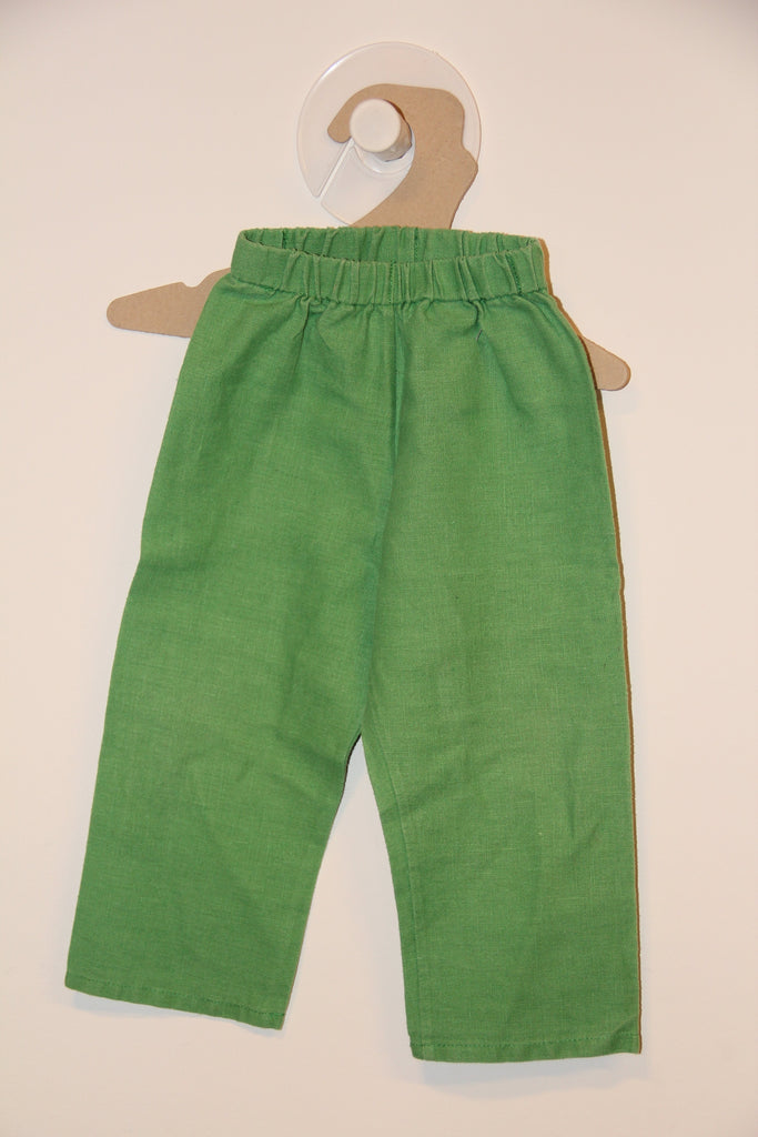 Pantalon en lin Victor Vert-Pantalon-Tale Me