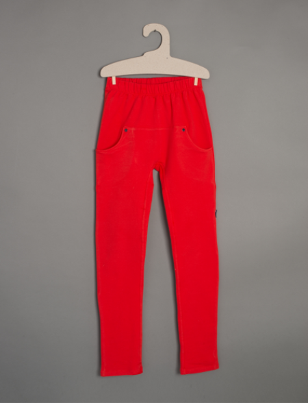 Pantalon en Molleton Rouge-Pantalon-Tale Me