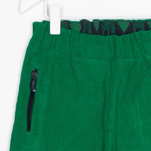 Pantalon en Velours Côtelé Vert-Pantalon-Tale Me