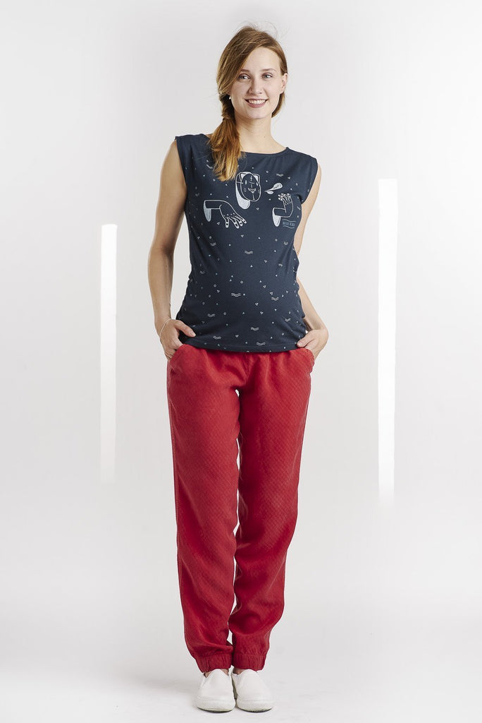 Pantalon Mamble Rouge-Pantalon-Tale Me