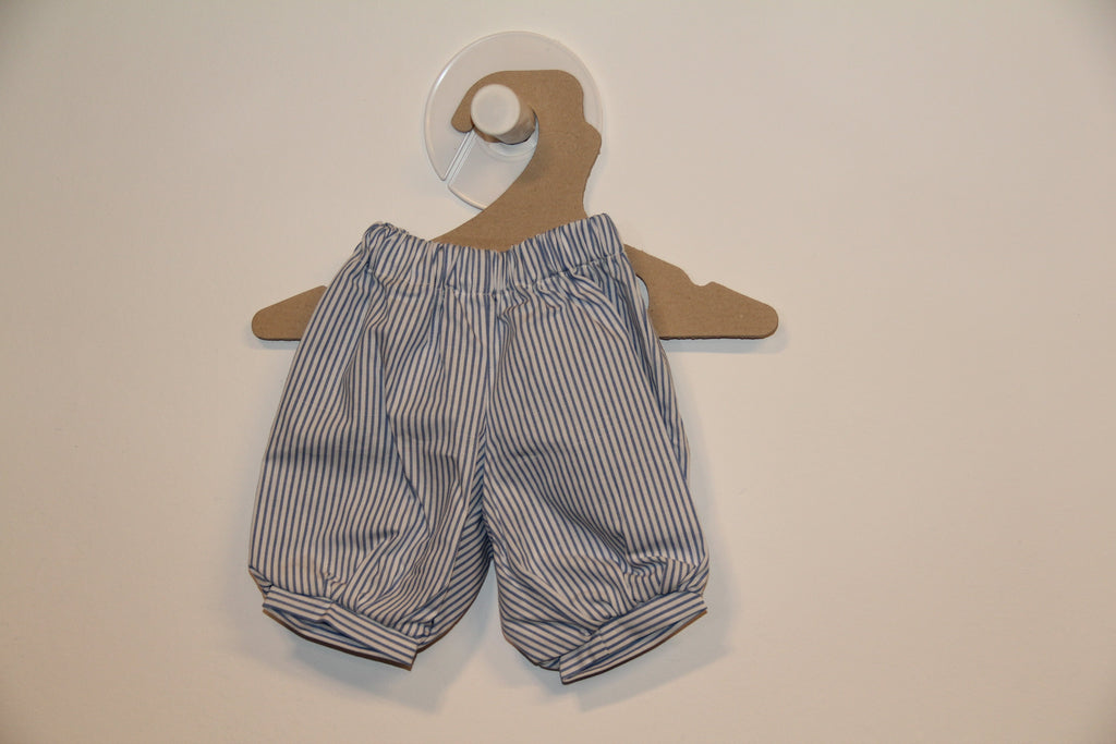 Pantalon Oeillet Rayé Bleu et Blanc-Pantalon-Tale Me