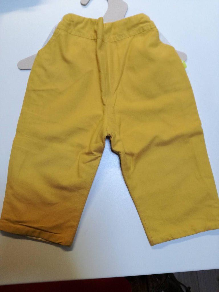 Pantalon Trapez jaune-Pantalon-Tale Me