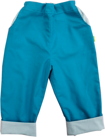 Pantalon Trapeze Bleu-Pantalon-Tale Me