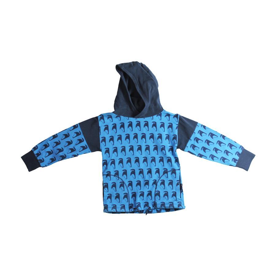 Pull A Capuche Pingouins Bleu-Haut manches longues-Tale Me