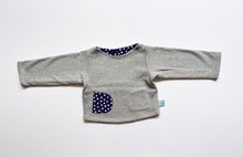 Pull Bleu à Pois Réversible-Pull-Tale Me