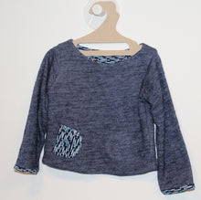 Pull Bleu à Poissons Réversible-Pull-Tale Me