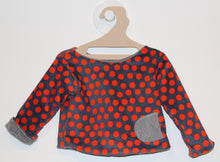 Pull gris à Pois Réversible-Pull-Tale Me