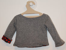 Pull gris à Pois Réversible-Pull-Tale Me
