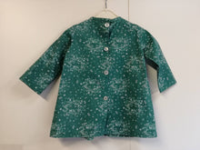 Robe à Fleurs Verte Col Rond-Robe-Tale Me