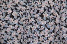 Robe Bleue à fleurs Blanches-Robe-Tale Me