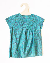 Robe Bleue Fleurie-Robe-Tale Me