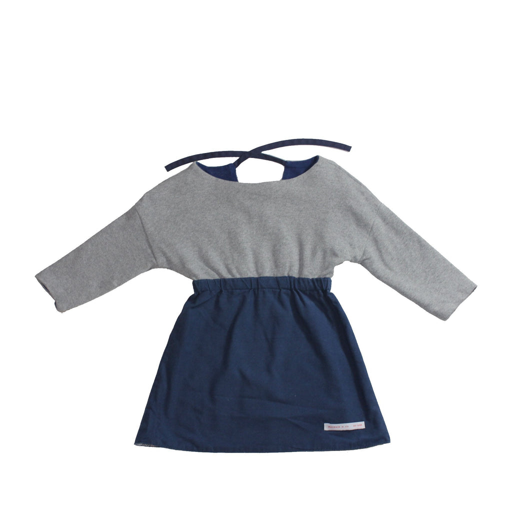 Robe Bleue Réversible-Robe-Tale Me