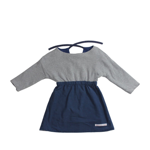 Robe Bleue Réversible-Robe-Tale Me