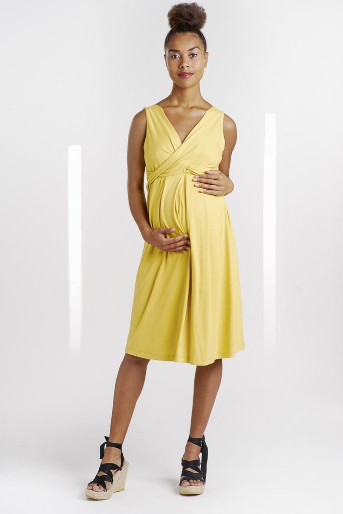 Robe Cache Coeur Jaune-Robe-Tale Me