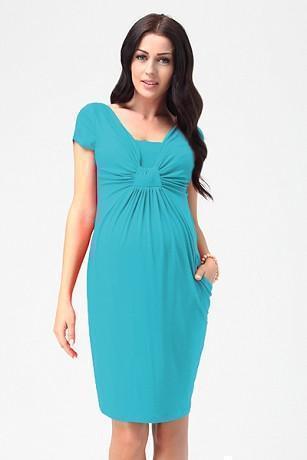 Robe Donatella Azur Longues Manches-Robe-Tale Me