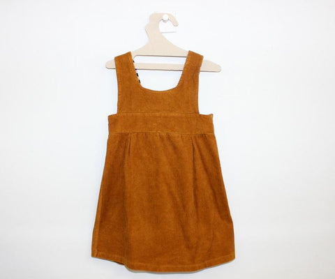 Robe en Velour Camel-Robe-Tale Me