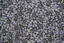 Robe Grise à fleurs Mauves-Robe-Tale Me