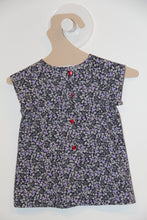 Robe Grise à fleurs Mauves-Robe-Tale Me